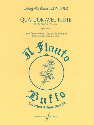 Quatuor avec flûte en sol mineur, op. 69 n° 3 Visuell
